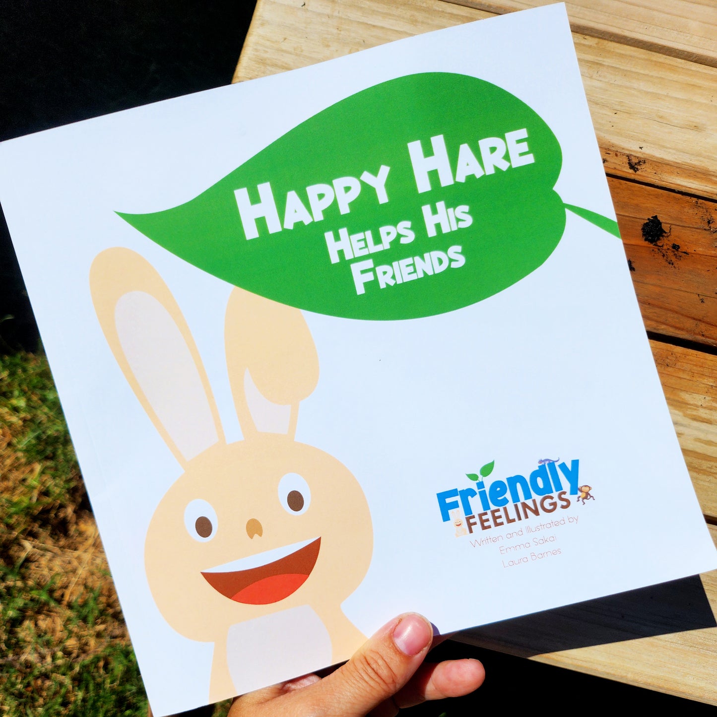 Happy Hare Helps His Friends (Book)