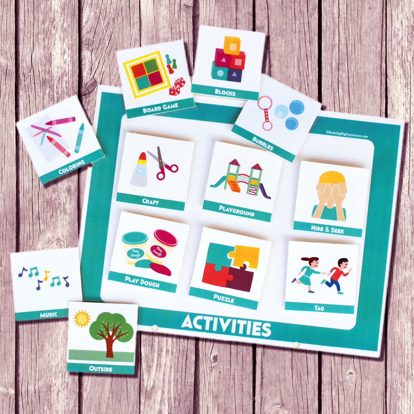 Activity Board, Dynamic (Large Icons, Full Page)