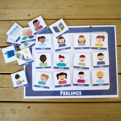 Feelings Board, Dynamic (Medium Icons, Full Page)