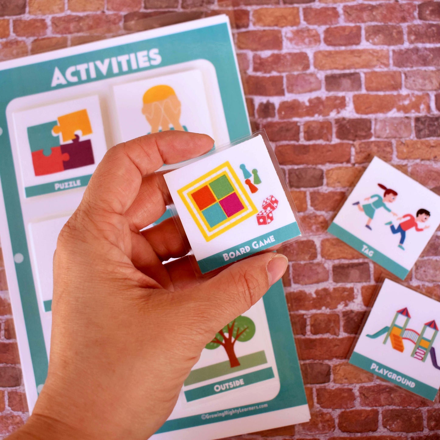 Activities Board, Dynamic (Large Icons, Half Page)