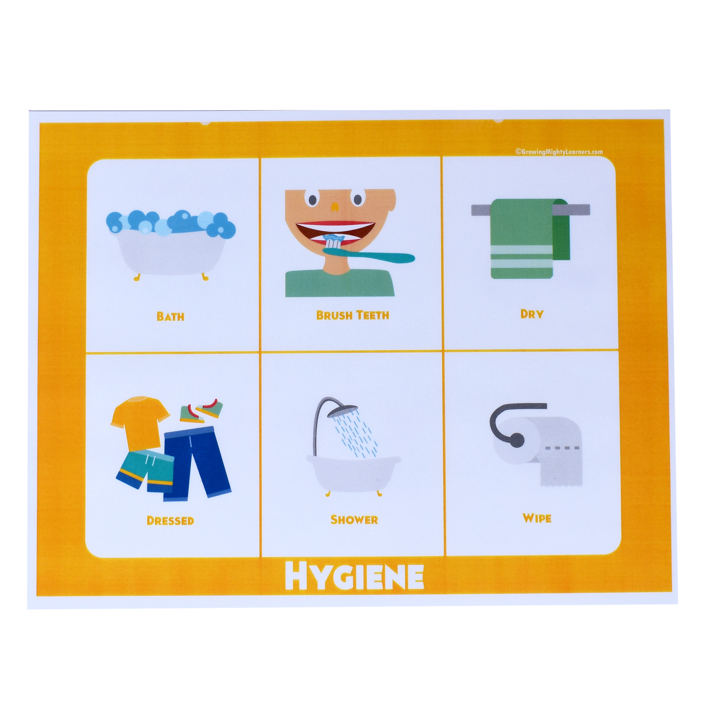 Static Hygiene Board (Full Page)