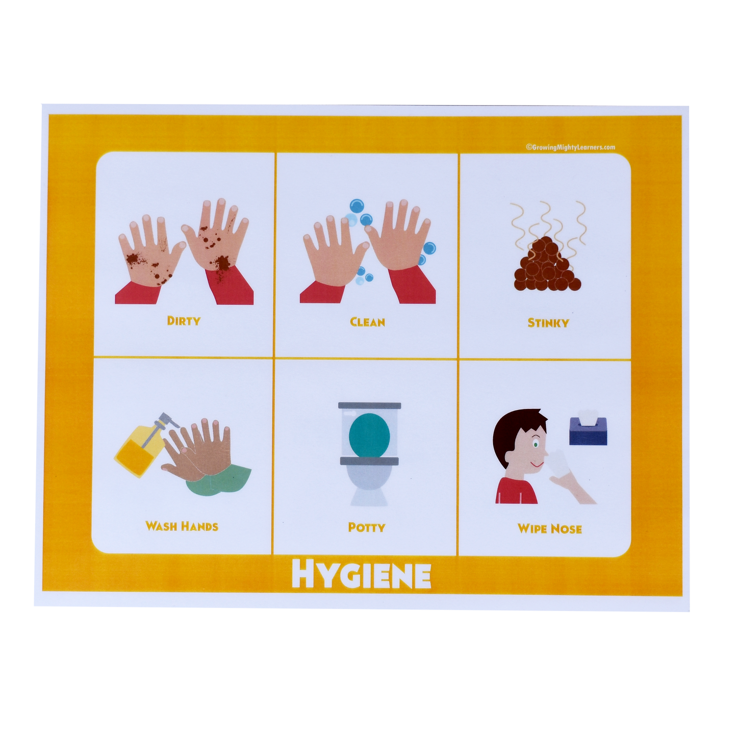 Static Hygiene Board (Full Page)