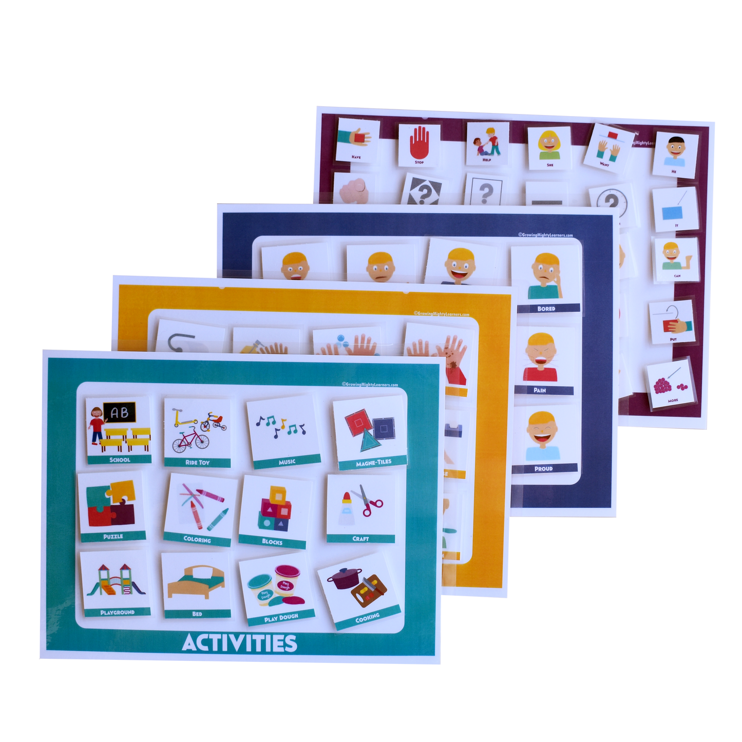 Full Page Communication Board Bundle (Plus CORE)