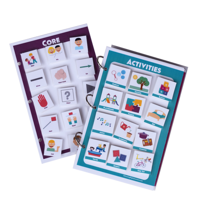 Half Page Communication Board Bundle (Plus CORE)