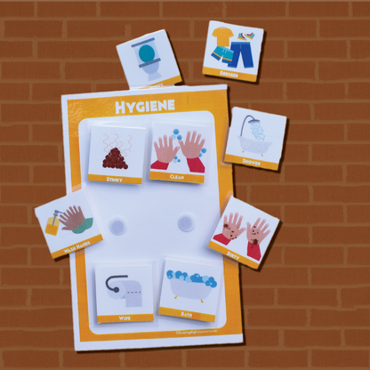 Hygiene Board, Dynamic (Large Icons, Half Page)