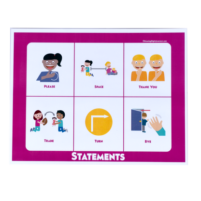 Static Statements Board (Full Page)